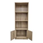 Βιβλιοθήκη Tekaro σε sonoma απόχρωση 60x29x166εκ - Image 3