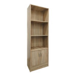 Βιβλιοθήκη Tekaro σε sonoma απόχρωση 57x33x180εκ - Image 2