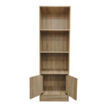 Βιβλιοθήκη Tekaro σε sonoma απόχρωση 57x33x180εκ - Image 3
