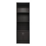 Βιβλιοθήκη Tekaro σε ανθρακί απόχρωση 57x33x180εκ - Image 4