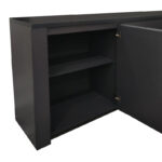 Μπουφές Kalya σε ανθρακί απόχρωση 220x49x89.5εκ - Image 6