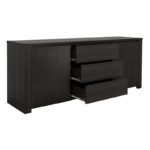 Μπουφές Kalya σε wenge απόχρωση 220x49x89.5εκ - Image 4