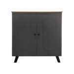 Παπουτσοθήκη-ντουλάπι Cathi σε oak - anthracite απόχρωση 80x34x95εκ - Image 3