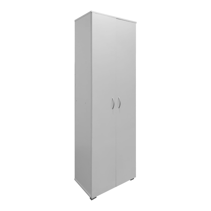 product_pako_383-000028 Παπουτσοθήκη-Ντουλάπα Racka σε λευκή απόχρωση 58x34x186εκ - Image 1
