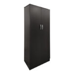 Ντουλάπα δίφυλλη Athos σε wenge απόχρωση 80x42x180εκ