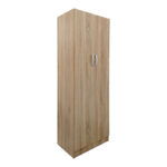 Ντουλάπα δίφυλλη Athos σε sonoma απόχρωση 60x42x180εκ