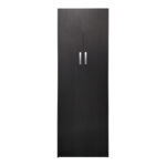 Ντουλάπα δίφυλλη Athos σε wenge απόχρωση 60x42x180εκ - Image 4