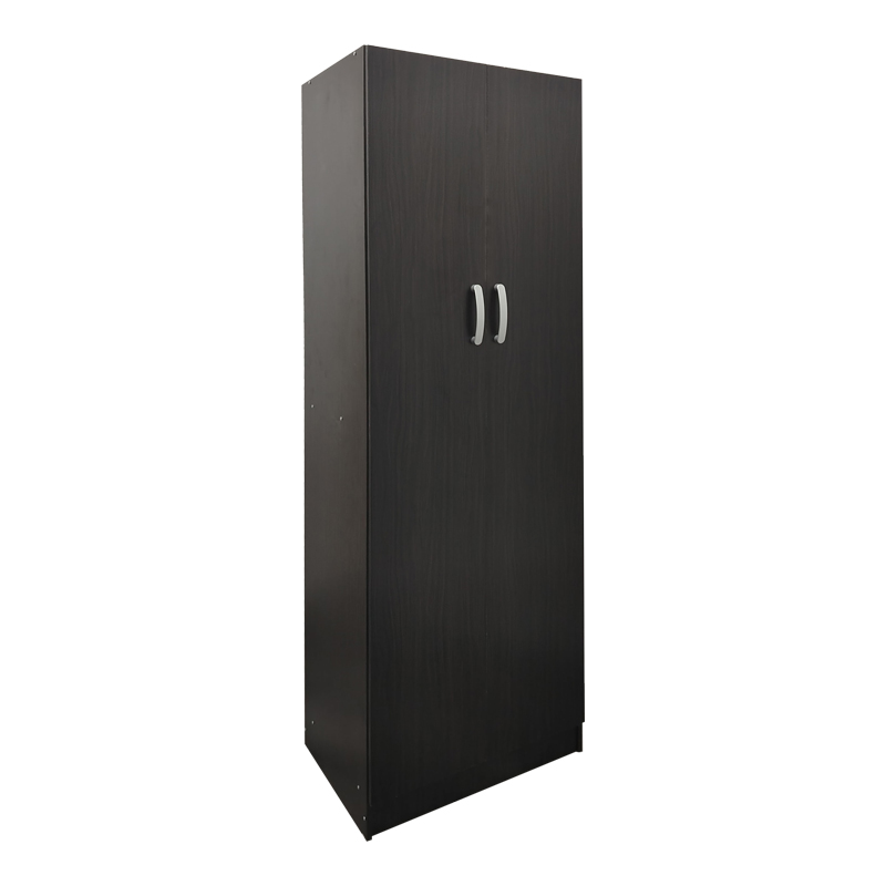 product_pako_383-000054 Ντουλάπα δίφυλλη Athos σε wenge απόχρωση 60x42x180εκ - Image 1