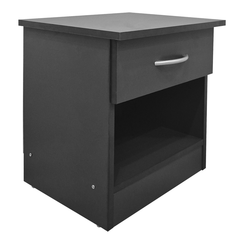 product_pako_383-000126 Κομοδίνο Bedy ανθρακί 40x34x42εκ - Image 1