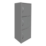 Ντουλάπι-στήλη Soline ανοιχτό γκρι 40x34.5x90.5εκ