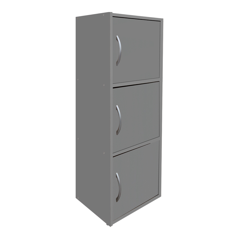 product_pako_383-000131 Ντουλάπι-στήλη Soline ανοιχτό γκρι 40x34.5x90.5εκ - Image 1