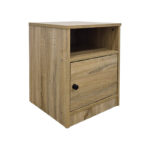 Κομοδίνο Lenea sonoma 40x40x50εκ