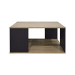 Τραπέζι σαλονιού Zelegan sonoma-ανθρακί 90x60x44.5εκ - Image 3