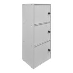 Ντουλάπα-στήλη Wirdia λευκό 30.5x24x71.5εκ