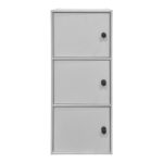 Ντουλάπα-στήλη Wirdia λευκό 30.5x24x71.5εκ - Image 3