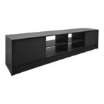 Έπιπλο τηλεόρασης Tivia ανθρακί 180x35x41.5εκ - Image 3
