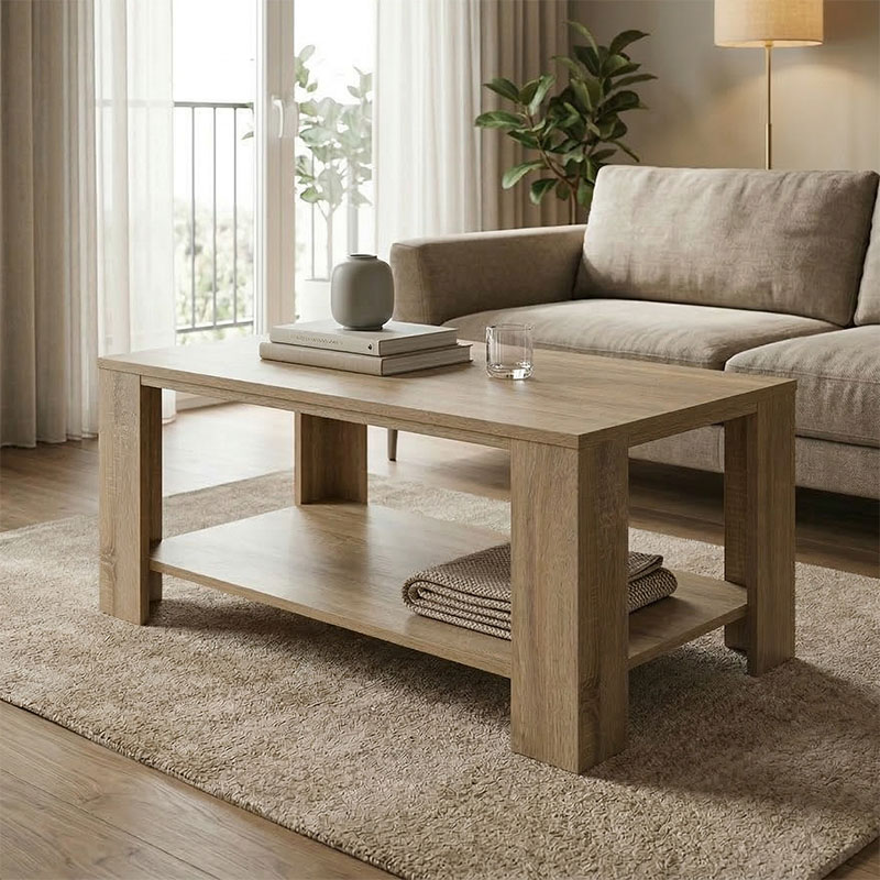 product_pako_383-000154 Τραπέζι σαλονιού Votalo I sonoma 90x50x45εκ - Image 1