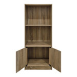 Βιβλιοθήκη Tekaro sonoma 60x30x120εκ - Image 3