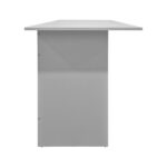 Γραφείο εργασίας Taule λευκό 120x60x74εκ - Image 3