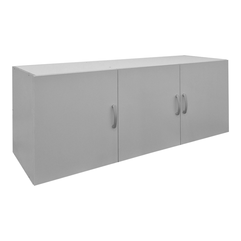 product_pako_383-000165 Πατάρι ντουλάπας τρίφυλλο Alvia λευκό 150x51x60εκ - Image 1