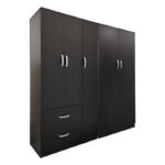 Ντουλάπα πεντάφυλλη Athos Ι wenge 170x42x180εκ - Image 2