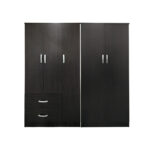 Ντουλάπα πεντάφυλλη Athos Ι wenge 170x42x180εκ - Image 3