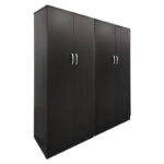 Ντουλάπα τετράφυλλη Athos Ι wenge 160x42x180εκ - Image 2