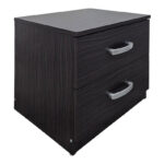 Σετ Κρεβατοκάμαρας Athos Wenge με Κρεβάτι 160x200εκ Σετ 3τεμ - Image 3
