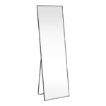 Καθρέπτης Moira αλουμίνιο μαύρο 50x28x160εκ