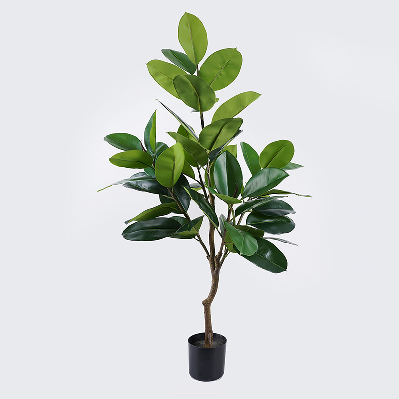 product_pako_391-000021 Διακοσμητικό φυτό σε γλάστρα Ficus Lyrata Inart πράσινο Φ70x130εκ - Image 1