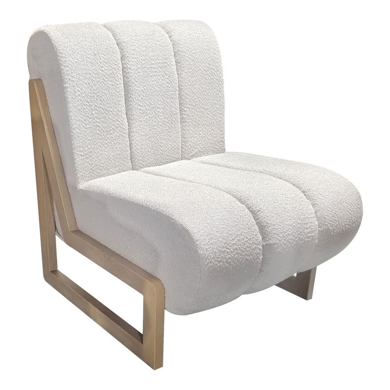 product_pako_392-000007 Πολυθρόνα Cocoon ύφασμα σε λευκή -πόδια σε φυσική απόχρωση 65x75x77εκ - Image 1