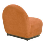 Πολυθρόνα Zenny υφασμα terracotta 64x85x68εκ - Image 2