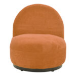Πολυθρόνα Zenny υφασμα terracotta 64x85x68εκ - Image 4