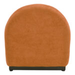 Πολυθρόνα Zenny υφασμα terracotta 64x85x68εκ - Image 5