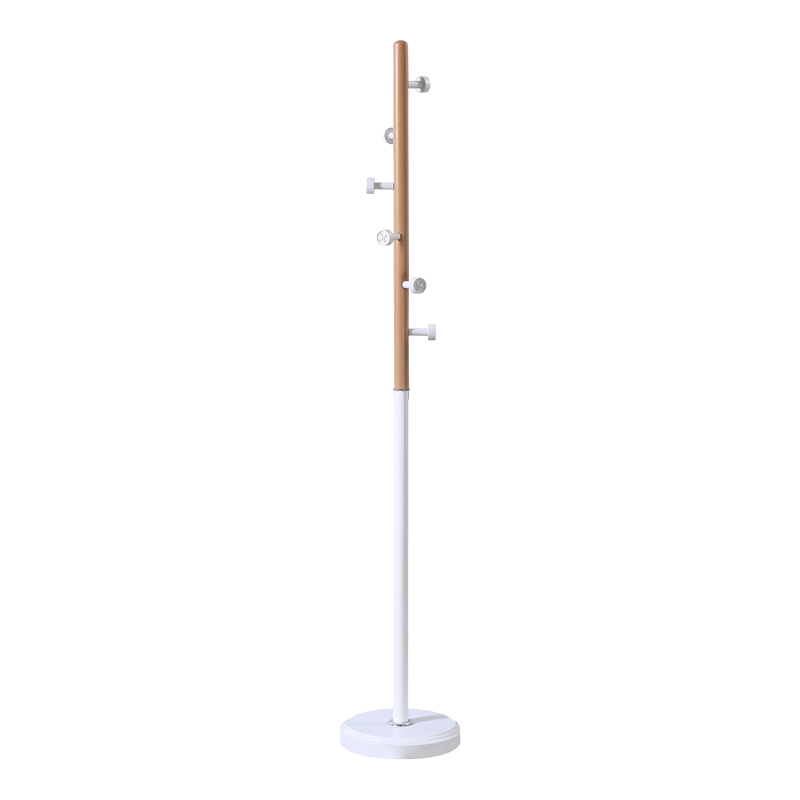 product_pako_395-000010 Καλόγερος Sinem μέταλλο σε λευκή-φυσική απόχρωση Φ30x175εκ - Image 1