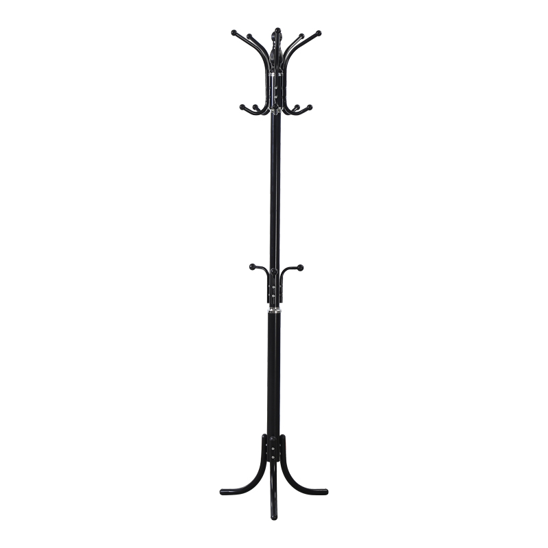 product_pako_395-000012 Καλόγερος Mendora μέταλλο σε μαύρη απόχρωση 40x40x180εκ - Image 1