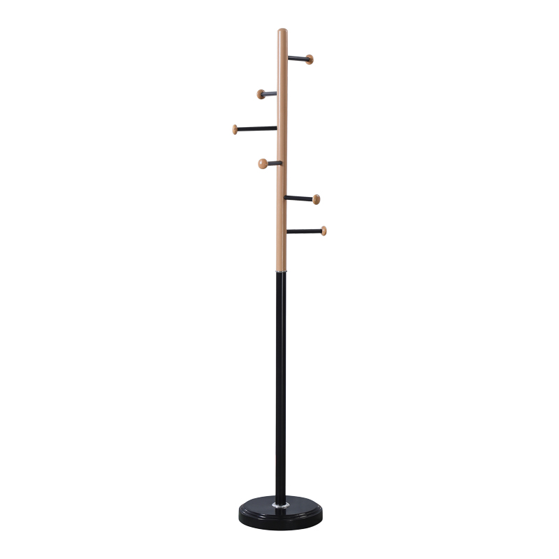 product_pako_395-000014 Καλόγερος Serea μέταλλο σε μαύρη-φυσική απόχρωση Φ30x175εκ - Image 1