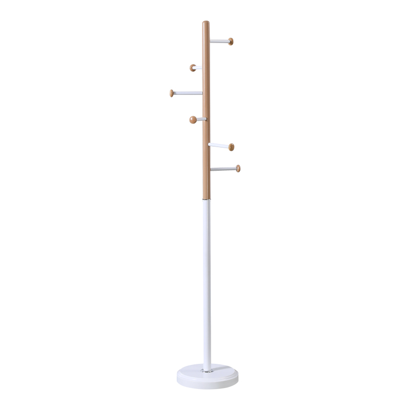 product_pako_395-000015 Καλόγερος Serea μέταλλο σε λευκή-φυσική απόχρωση Φ30x175εκ - Image 1