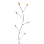 Καλόγερος Portu μέταλλο σε λευκή-φυσική απόχρωση Φ30x170εκ - Image 2