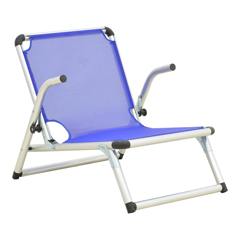 product_pako_396-000003 Καρεκλάκι παραλίας Plazo αλουμίνιο-textilene σε μπλε απόχρωση 55x70x59εκ - Image 1