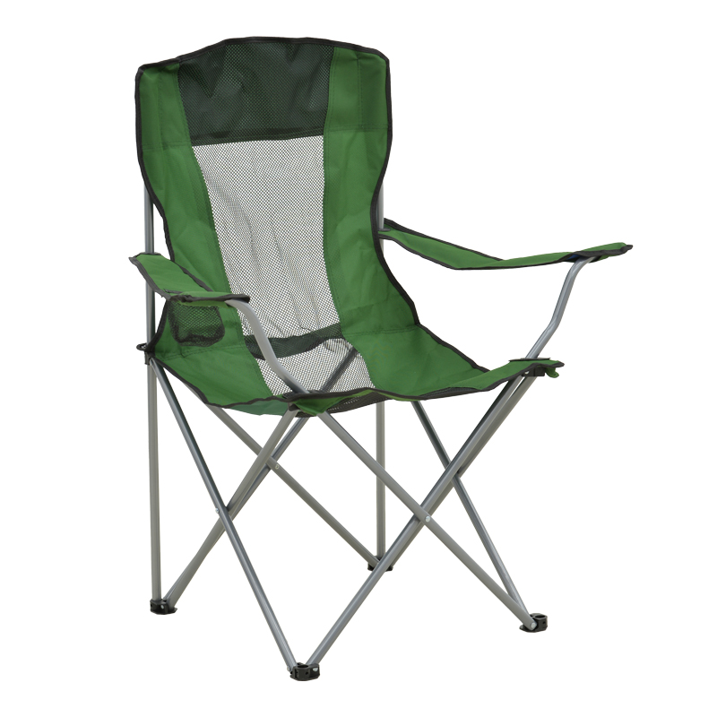 product_pako_396-000009 Καρεκλάκι παραλίας-camping Pesca μέταλλο-αδιάβροχο ύφασμα σε χακί απόχρωση 55x55x95εκ - Image 1