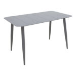 Τραπέζι Vista αλουμίνιο σε ανθρακί απόχρωση 150x80x72εκ