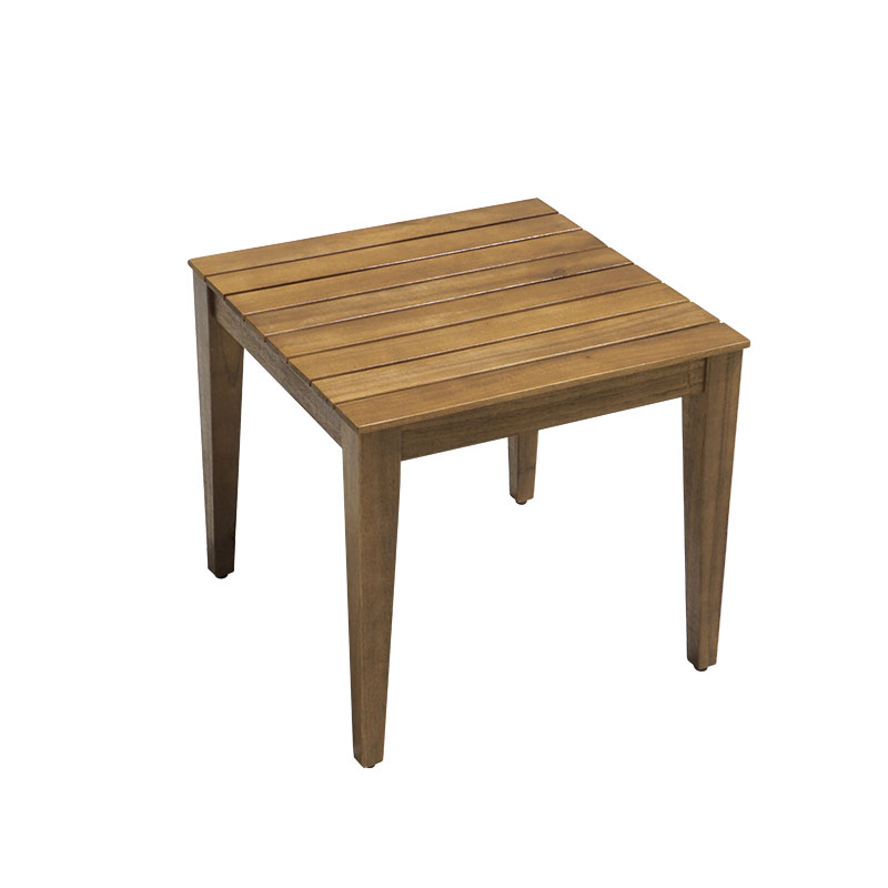 product_pako_405-000008 Τραπέζι Napole μασίφ ξύλο ακακίας σε φυσική απόχρωση 50x50x45εκ - Image 1