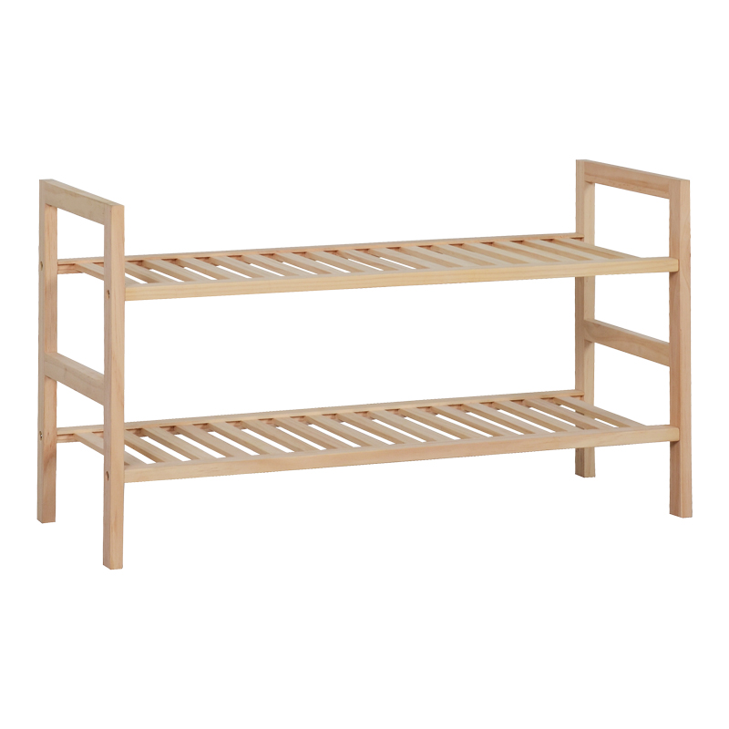 product_pako_408-000014 Παπουτσοθήκη Steper 8 ζευγών ξύλο ελάτου σε φυσική απόχρωση 71x26x40εκ - Image 1