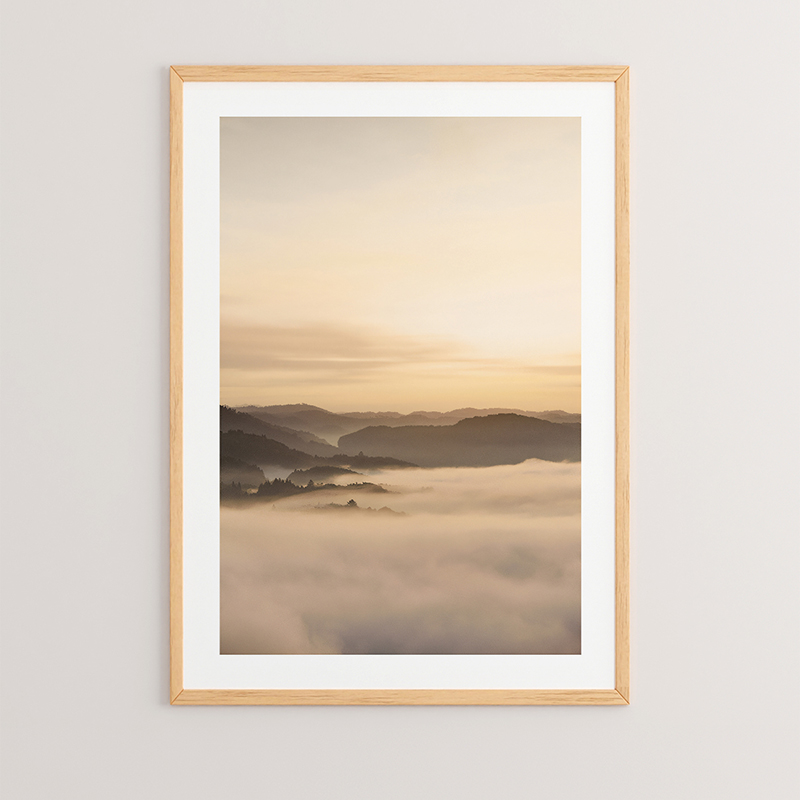 product_pako_409-000012 Πίνακας Montagna με ψηφιακή εκτύπωση και πλαίσιο 33x1.5x48εκ - Image 1