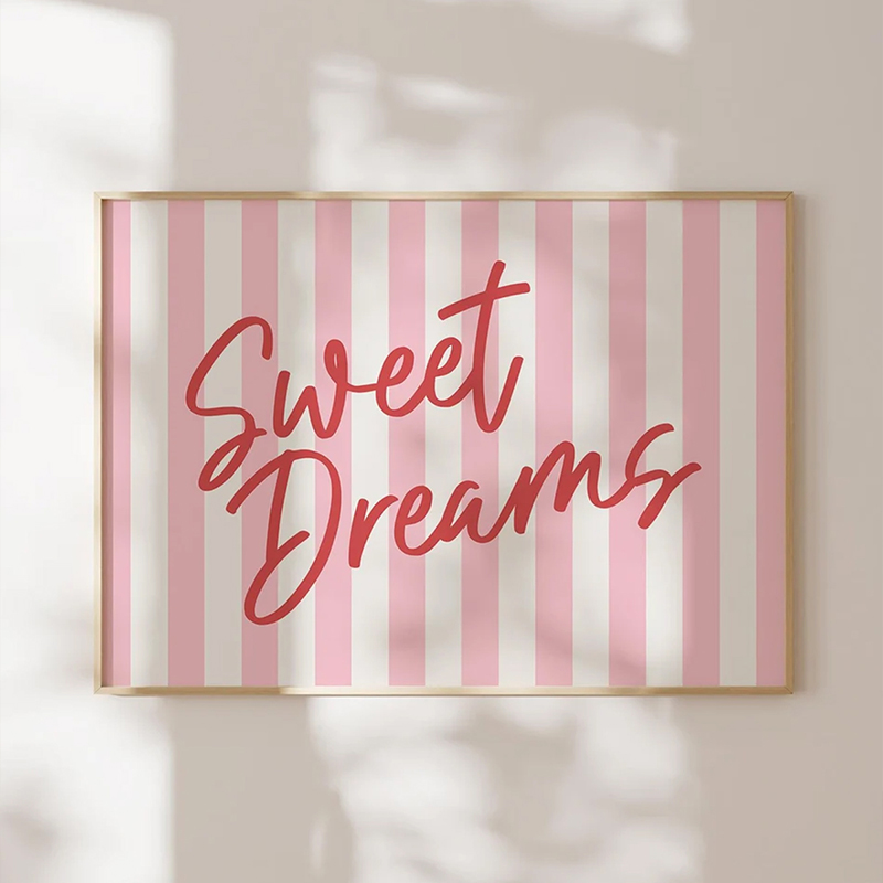 product_pako_409-000061 Πίνακας Sweete με ψηφιακή εκτύπωση και πλαίσιο 48x1.5x33εκ - Image 1