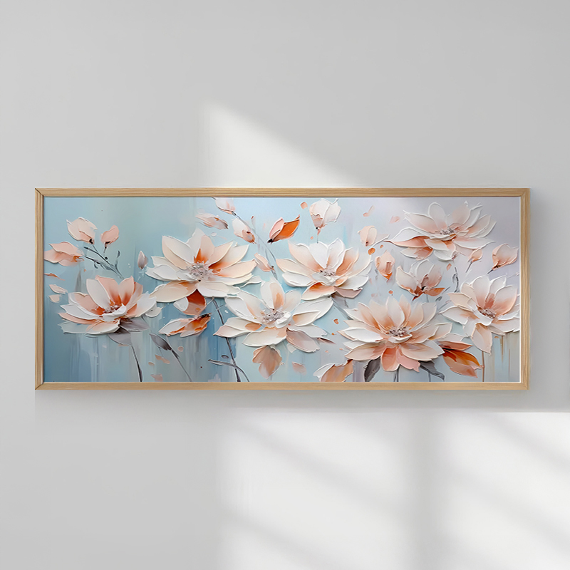 product_pako_409-000107 Πίνακας Riverta με ψηφιακή εκτύπωση και πλαίσιο 70x2x33εκ - Image 1