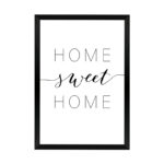 Πίνακας Homel με ψηφιακή εκτύπωση και πλαίσιο 33x1.5x48εκ