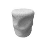 Βοηθητικό τραπέζι Ardin MGO λευκό Φ39.5x49.5εκ - Image 2