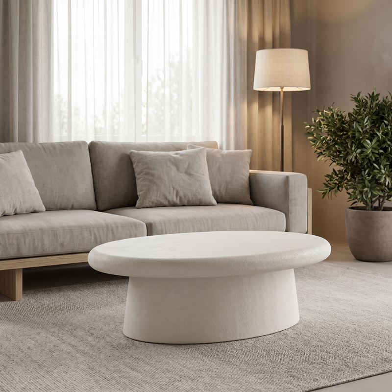product_pako_415-000007 Τραπέζι σαλονιού Herona mdf λευκό 100x60x32εκ - Image 1